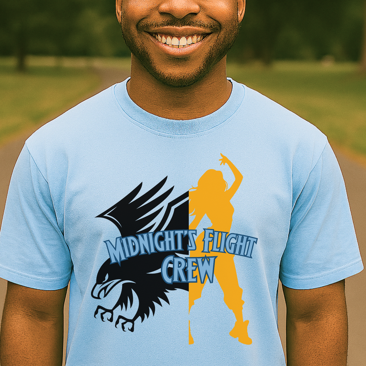 H.A.R.M.S. Midnight’s Flight Crew Dance Team T-shirt
