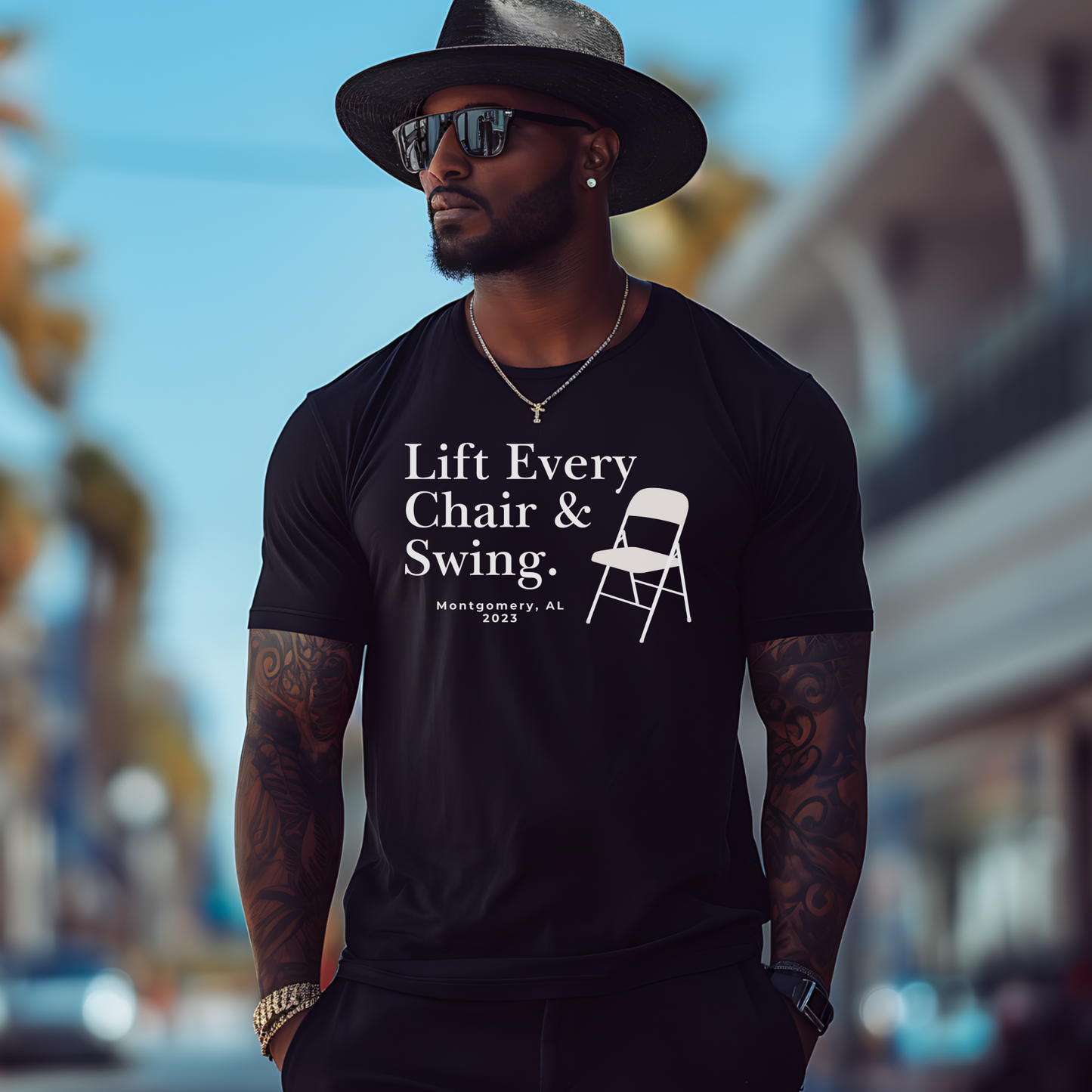 Lift Every Chair & Swing – T Shirt