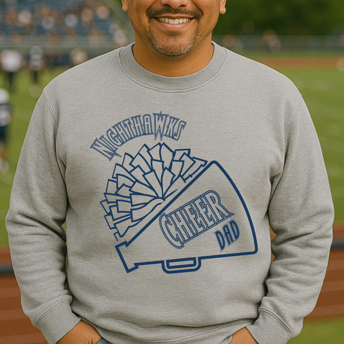 H.A.R.M.S. Cheer Dad Sweatshirt