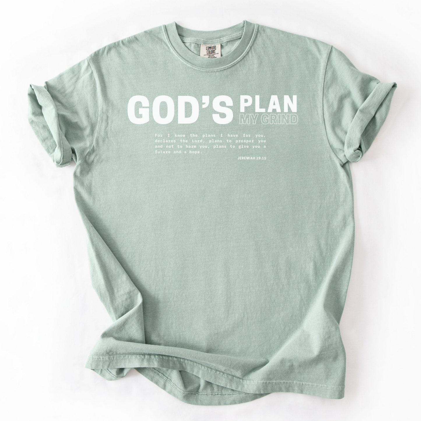 God’s Plan, My Grind – Faith-Based Entrepreneur T-Shirt