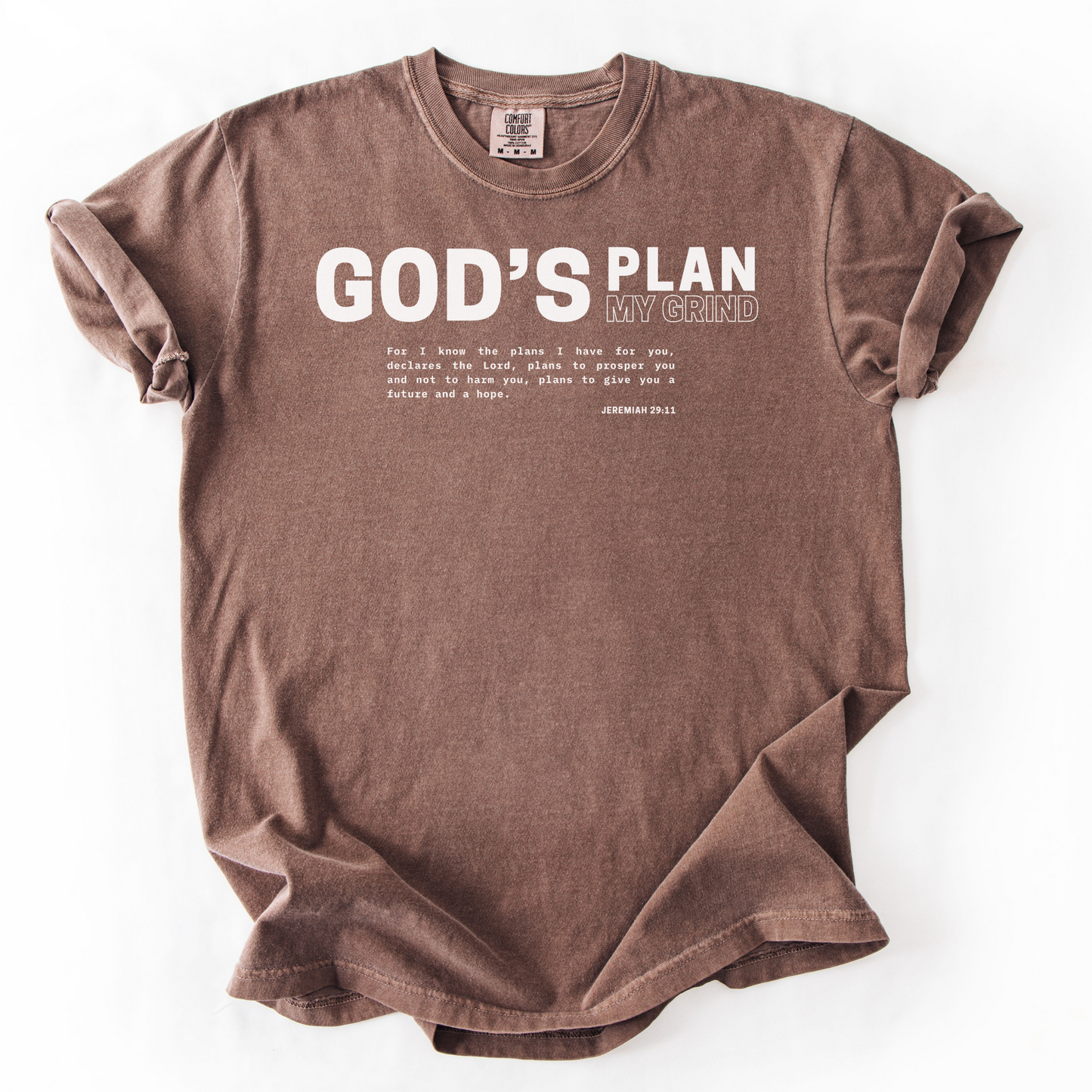 God’s Plan, My Grind – Faith-Based Entrepreneur T-Shirt