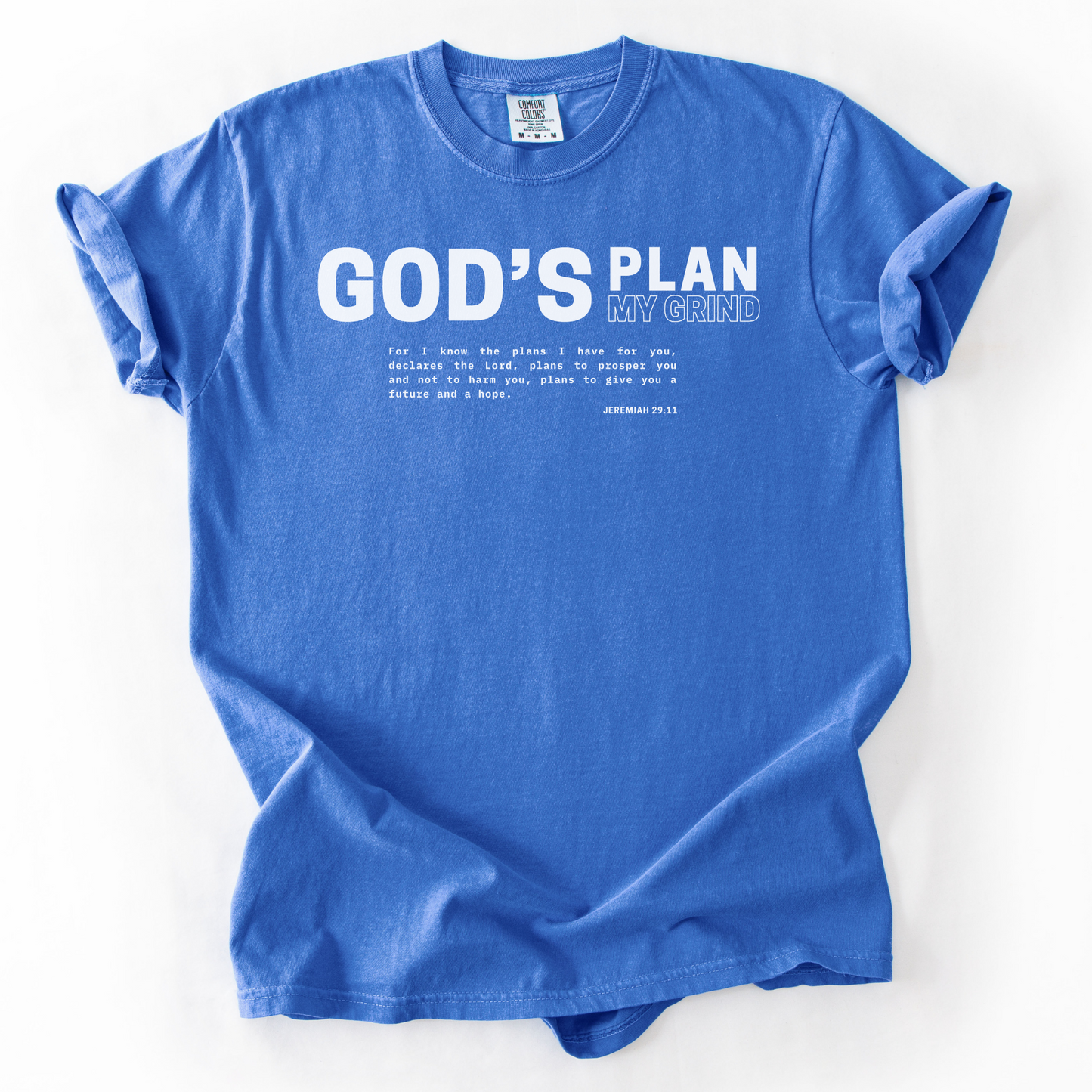 God’s Plan, My Grind – Faith-Based Entrepreneur T-Shirt