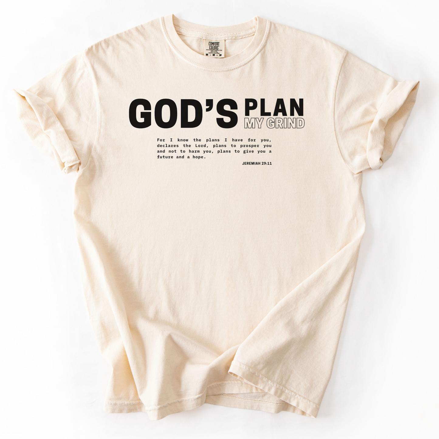 God’s Plan, My Grind – Faith-Based Entrepreneur T-Shirt