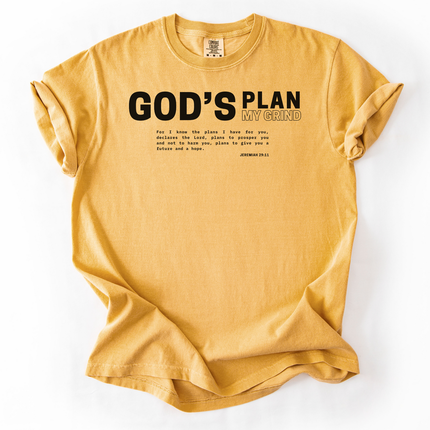 God’s Plan, My Grind – Faith-Based Entrepreneur T-Shirt