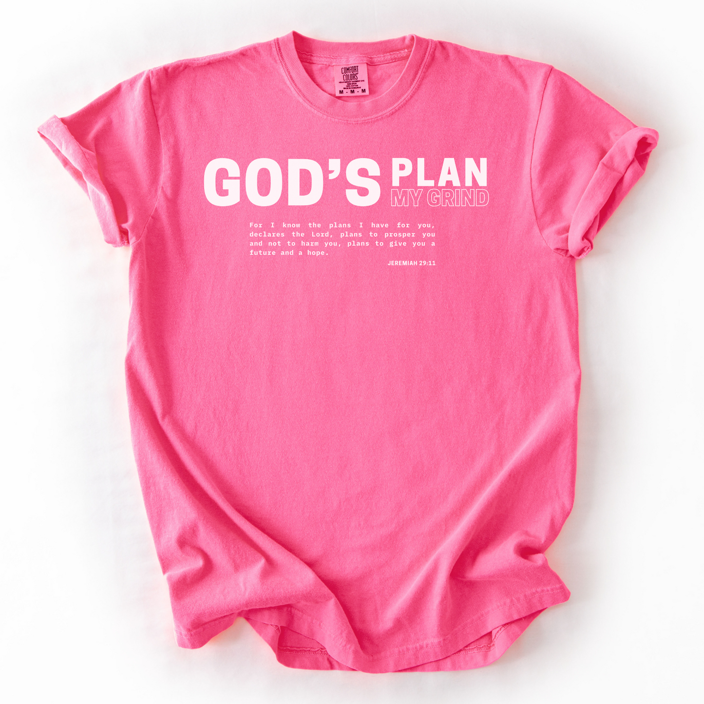God’s Plan, My Grind – Faith-Based Entrepreneur T-Shirt