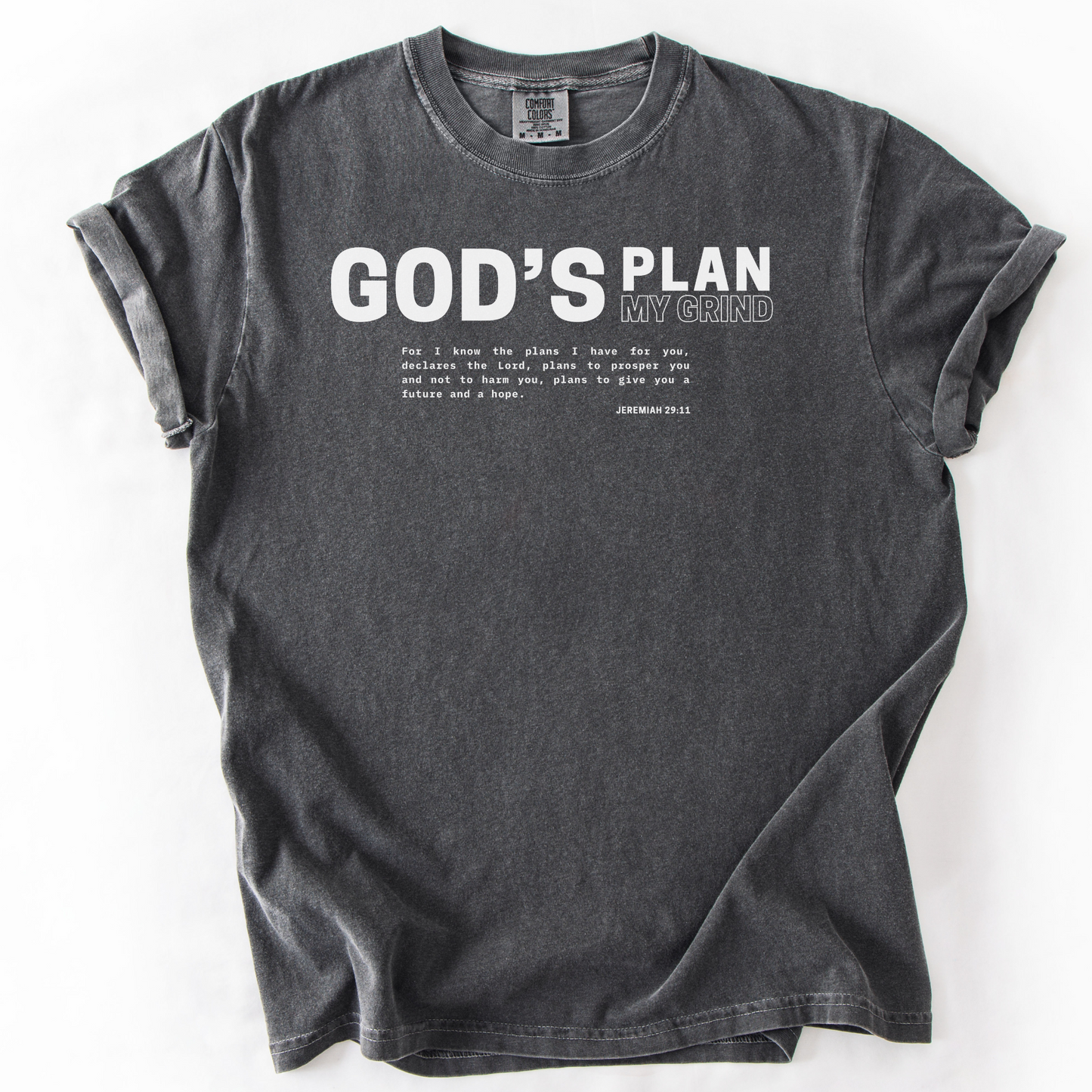 God’s Plan, My Grind – Faith-Based Entrepreneur T-Shirt
