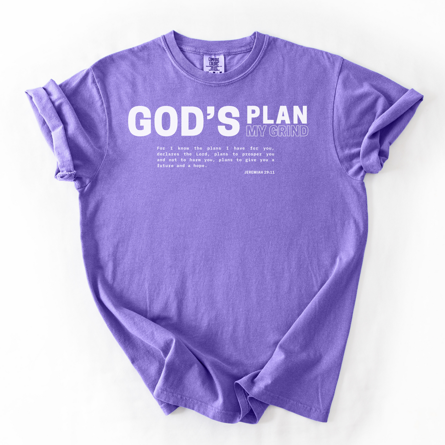 God’s Plan, My Grind – Faith-Based Entrepreneur T-Shirt