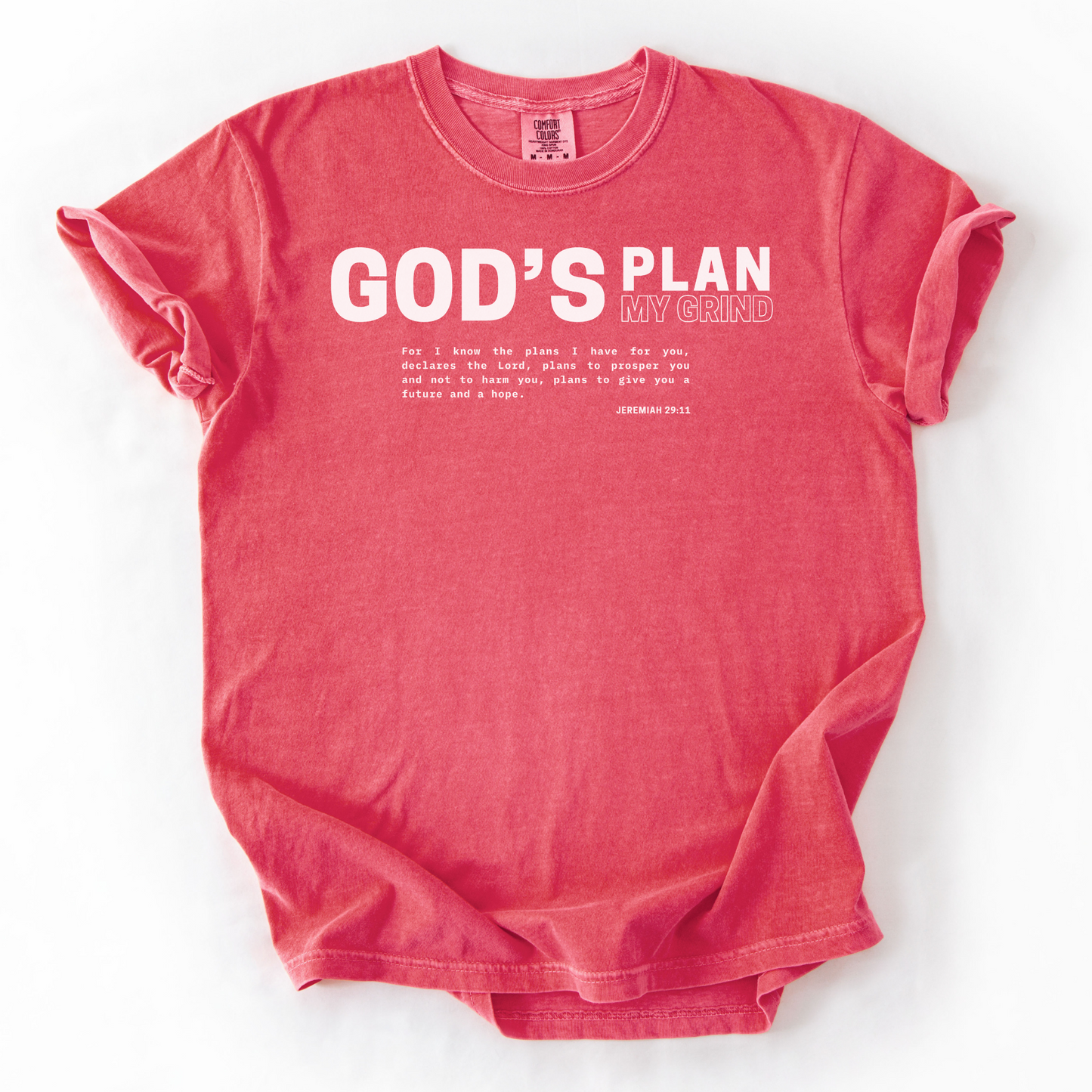 God’s Plan, My Grind – Faith-Based Entrepreneur T-Shirt