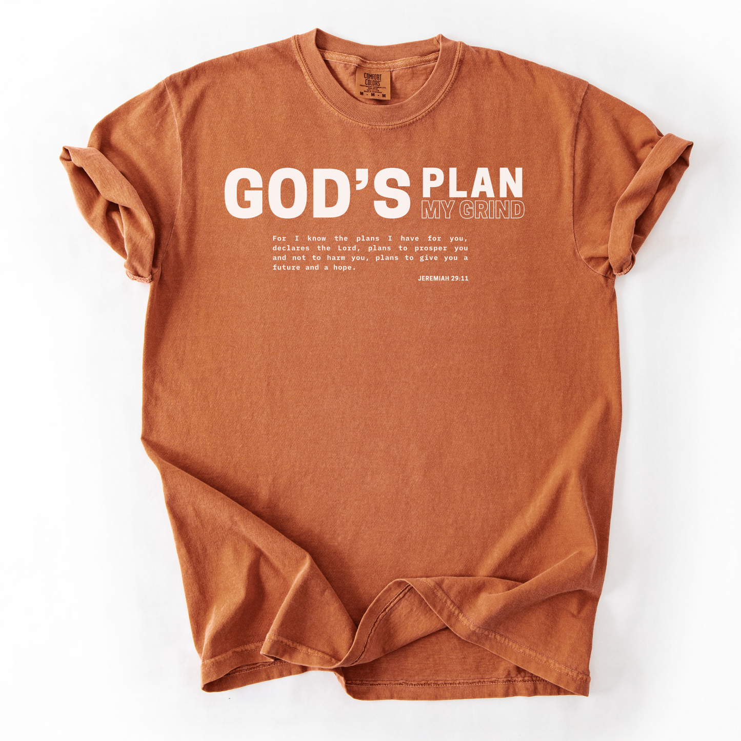 God’s Plan, My Grind – Faith-Based Entrepreneur T-Shirt