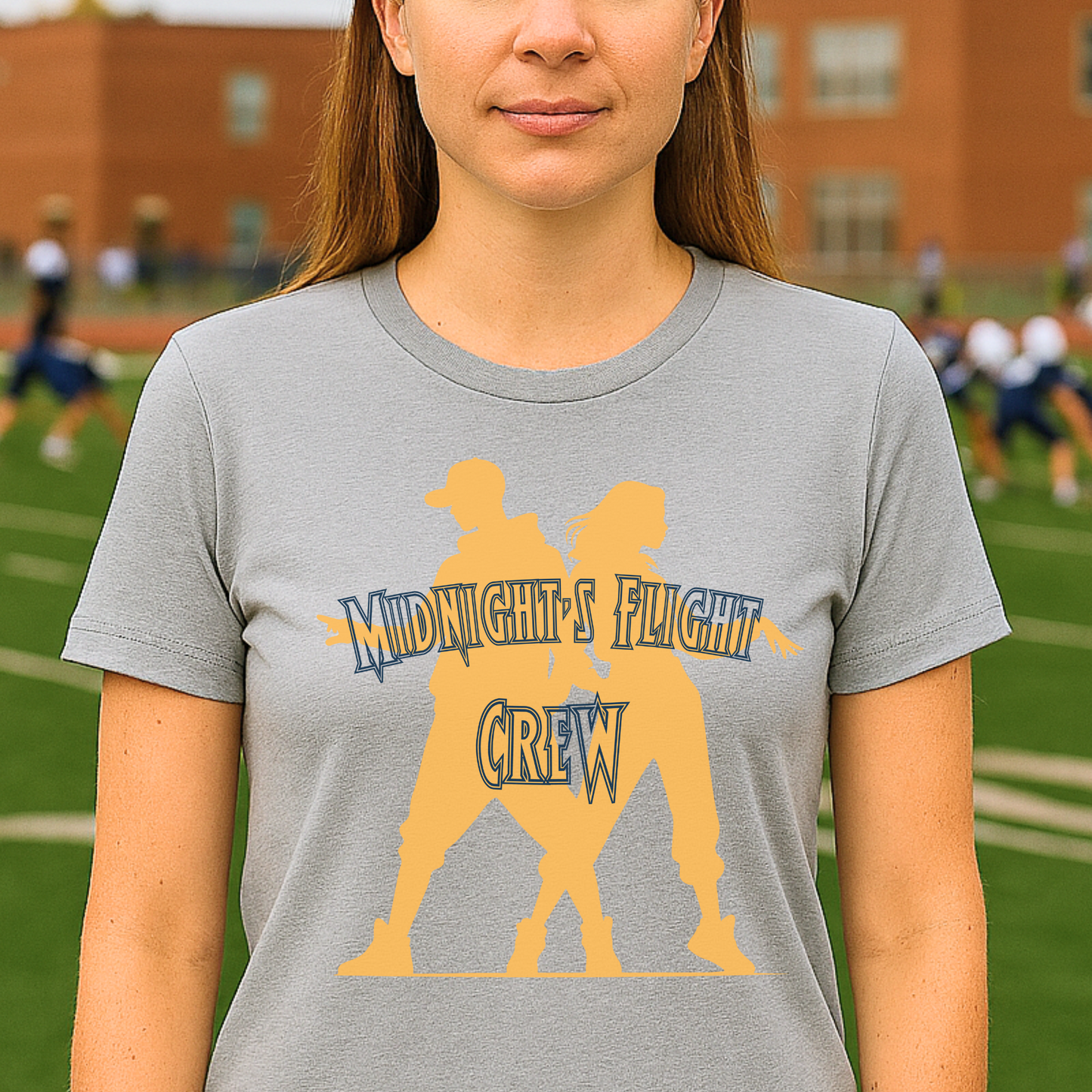 H.A.R.M.S. Dance Team Midnight’s Flight Crew "Gold" T-shirt