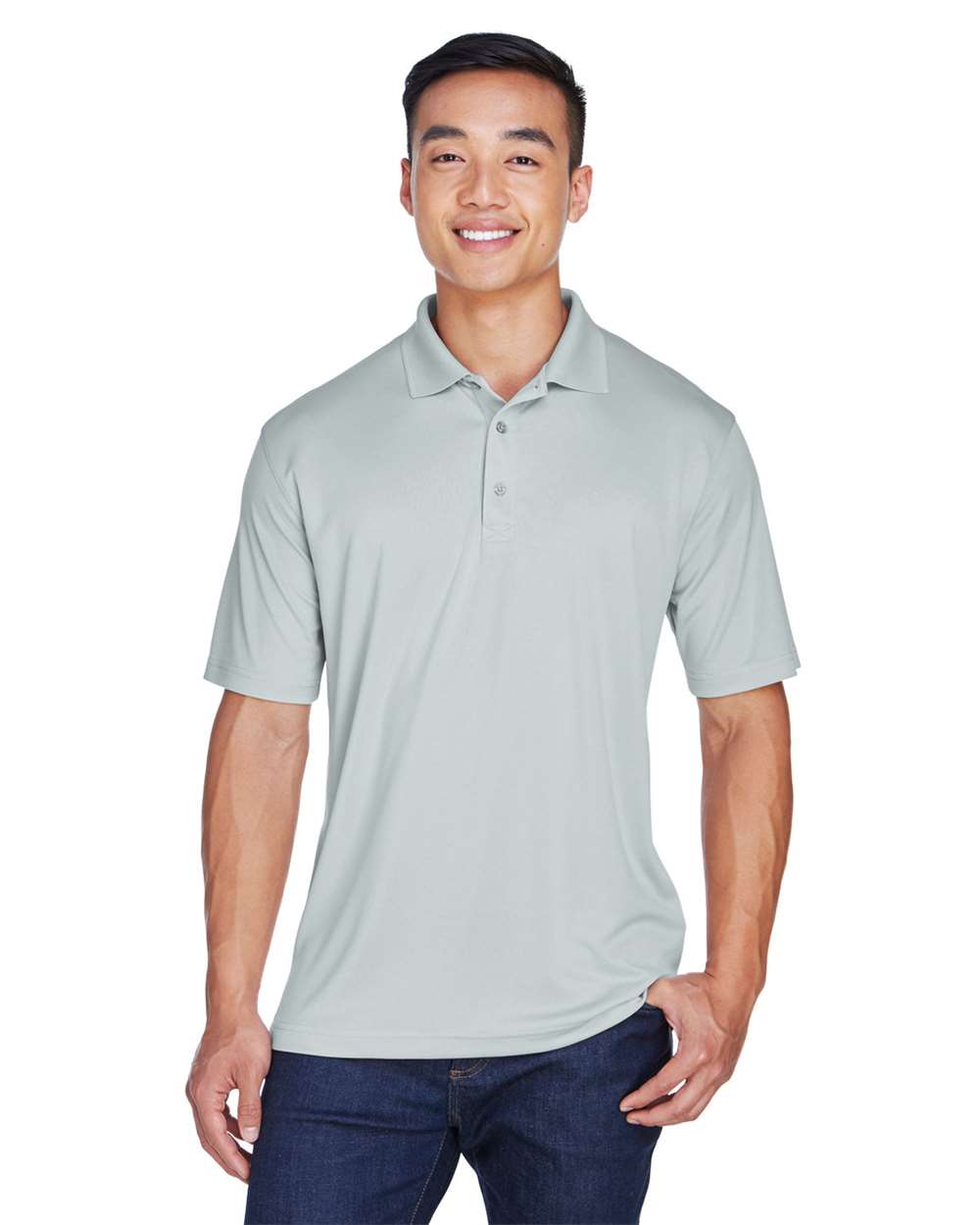 Bulk Custom Men's Cool & Dry Sport Polo