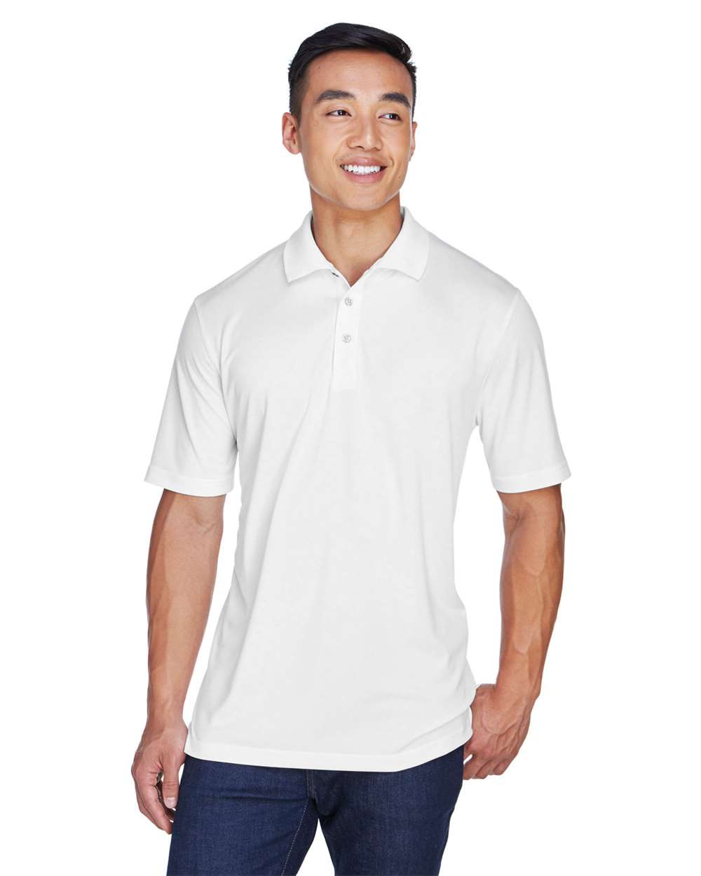 Bulk Custom Men's Cool & Dry Sport Polo