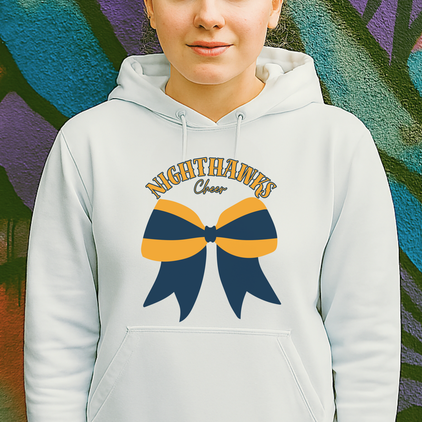 H.A.R.M.S. Cheer Bow Hoodie