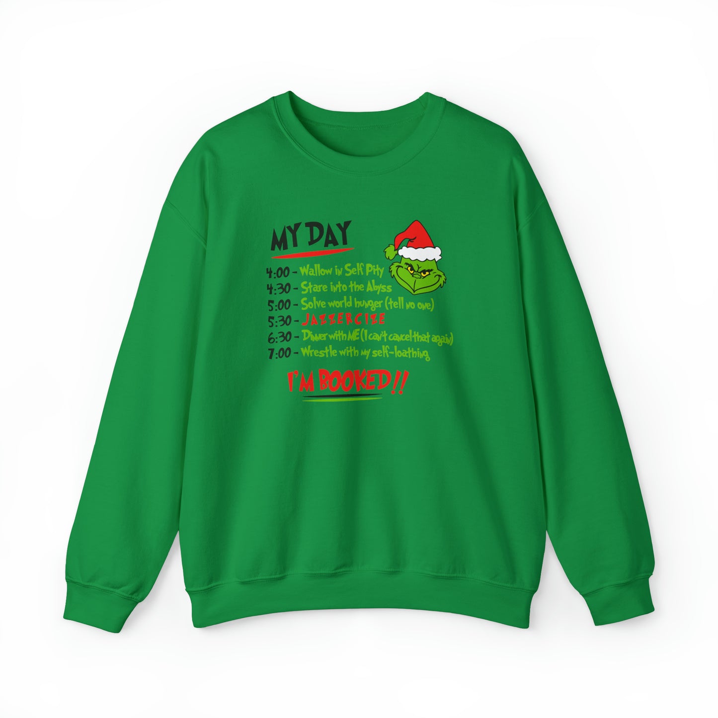 Grinch My Day Crewneck Sweatshirt