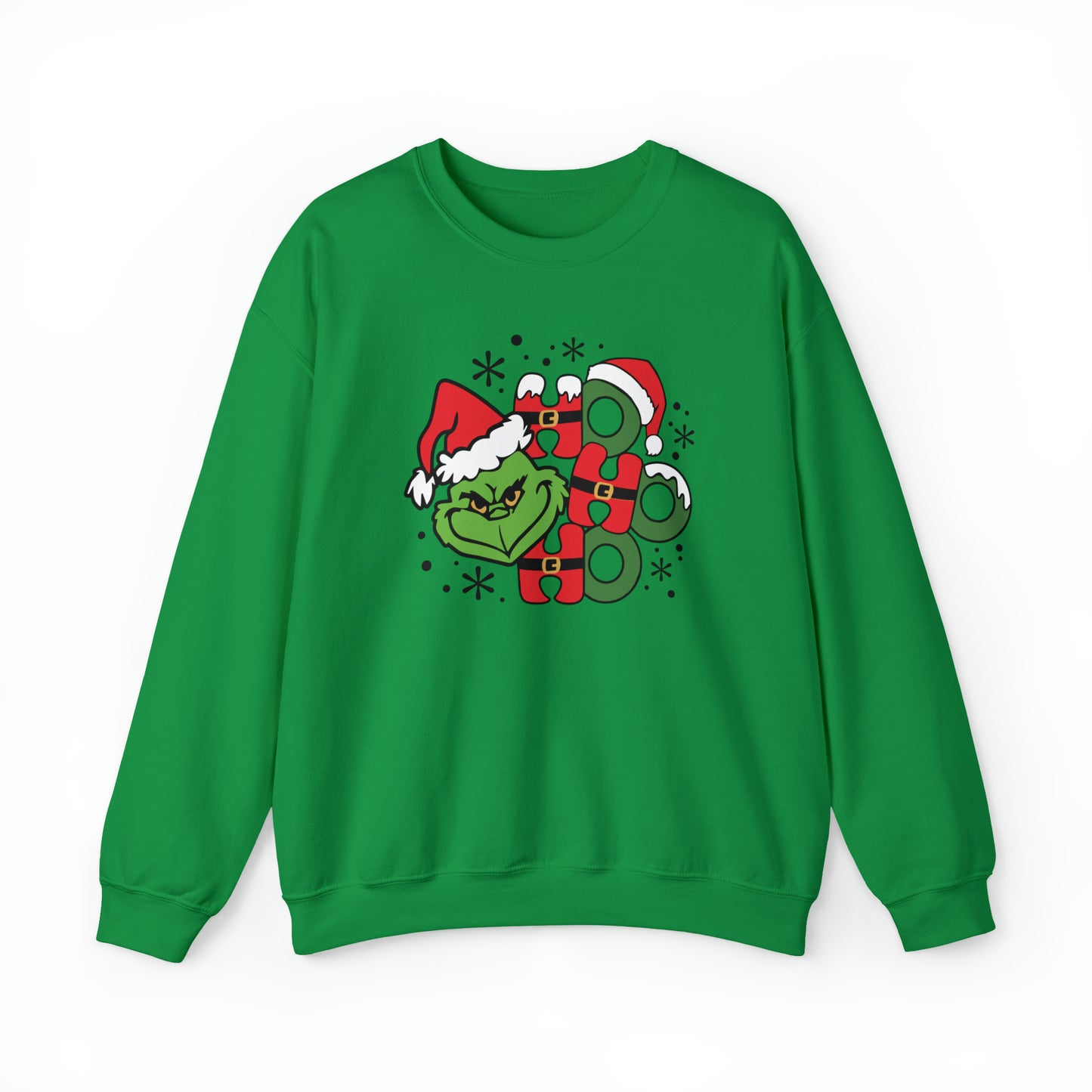 Ho Ho Ho Grinch Crewneck Sweatshirt