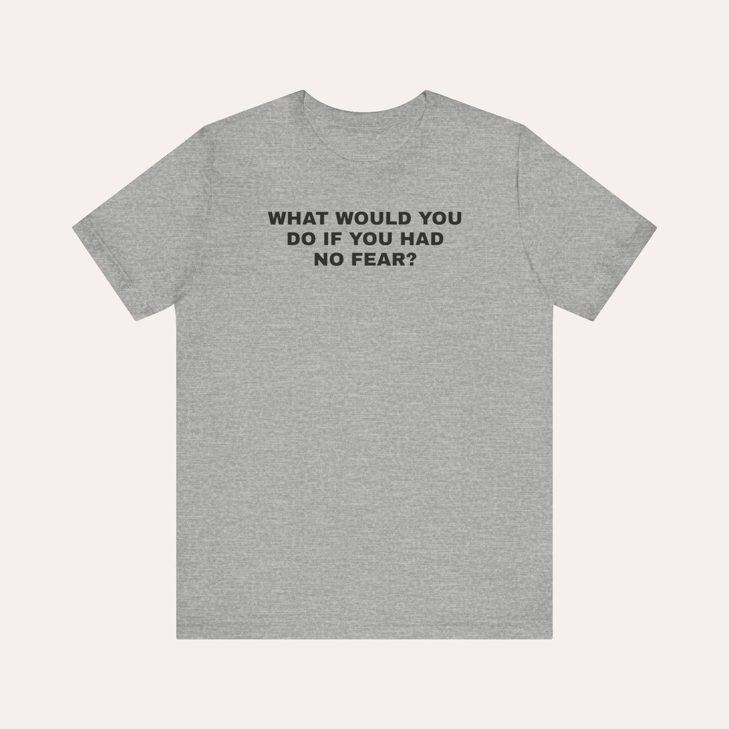 What Would You Do If You Had No Fear T-Shirt