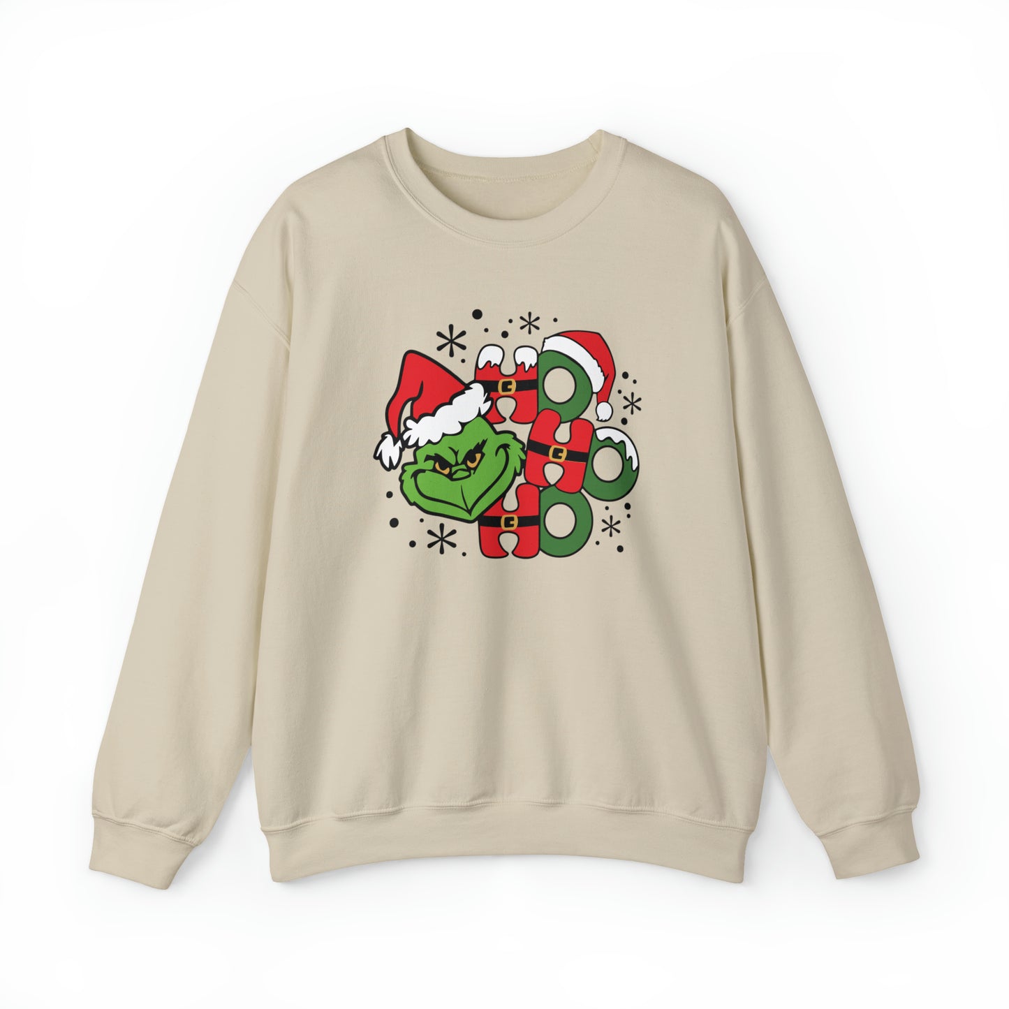 Ho Ho Ho Grinch Crewneck Sweatshirt