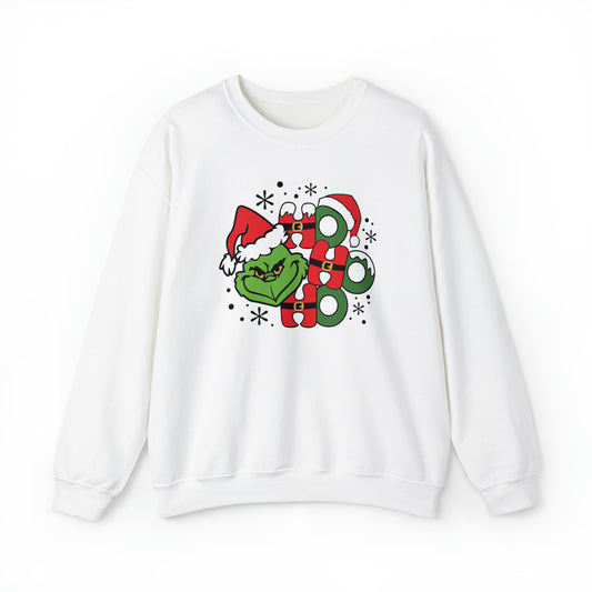 Ho Ho Ho Grinch Crewneck Sweatshirt