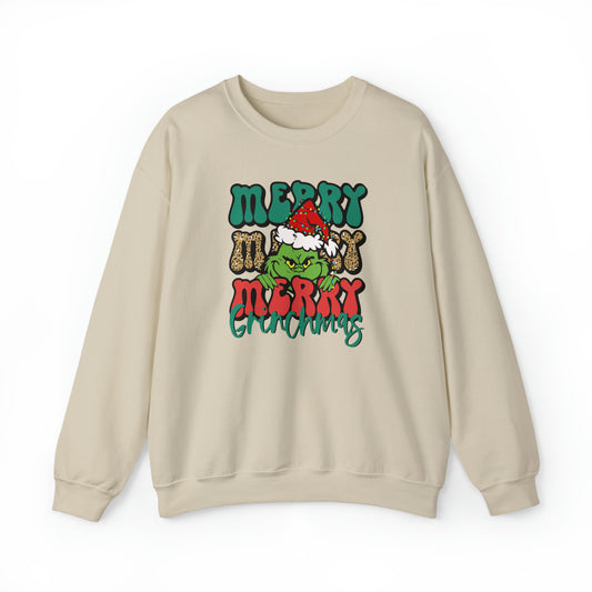 Merry Grinchmas Crewneck Sweatshirt