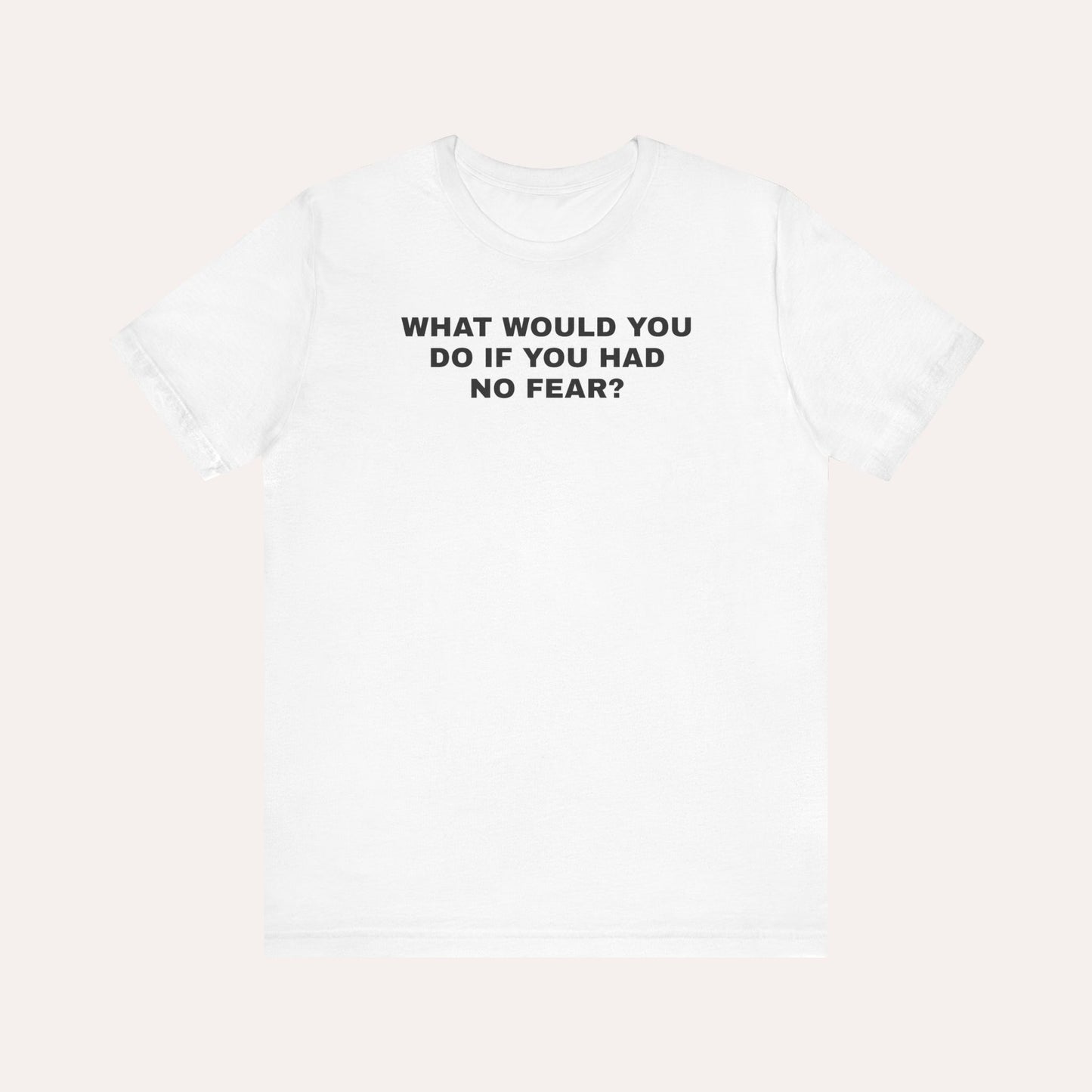 What Would You Do If You Had No Fear T-Shirt