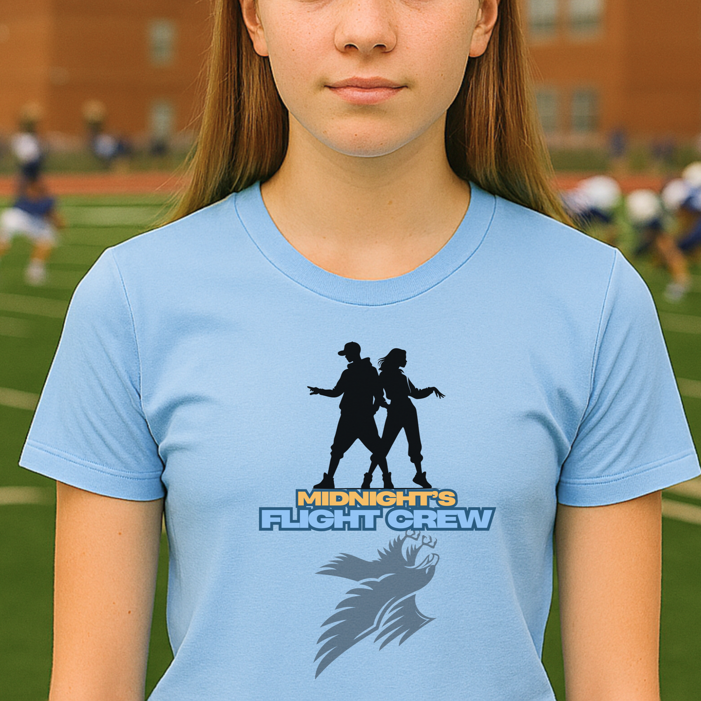 H.A.R.M.S. Dance Team Midnight’s Flight Crew Fan T-shirt