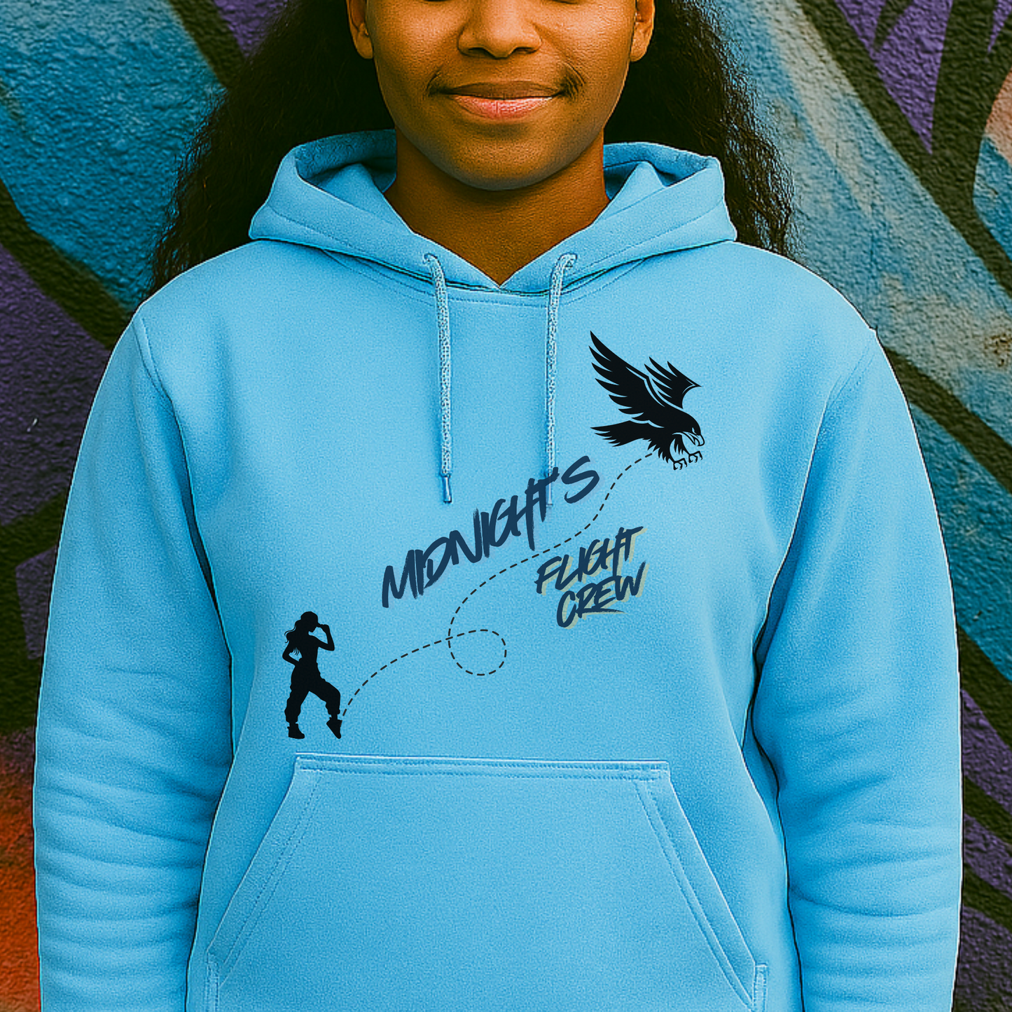 H.A.R.M.S. Dance Team Midnight’s Flight Crew "Flight Path" Hoodie
