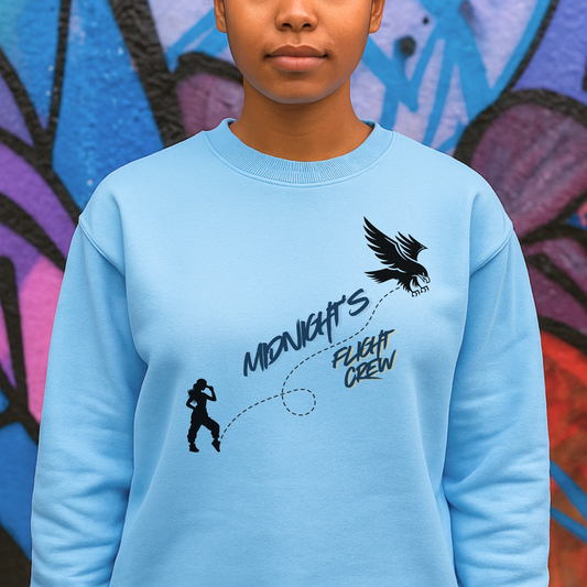 H.A.R.M.S. Dance Team Midnight’s Flight Crew "Flight Path" Sweatshirt