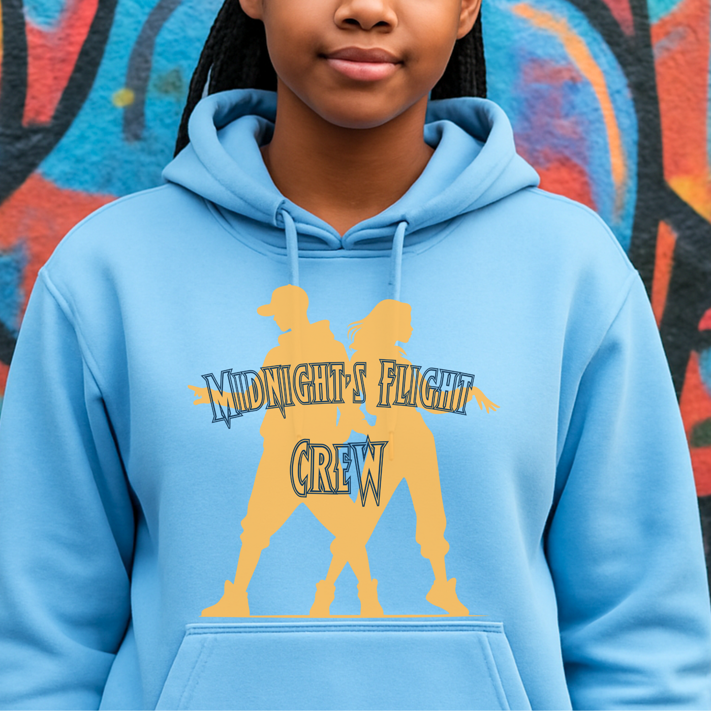 H.A.R.M.S. Dance Team Midnight’s Flight Crew "Gold" Hoodie