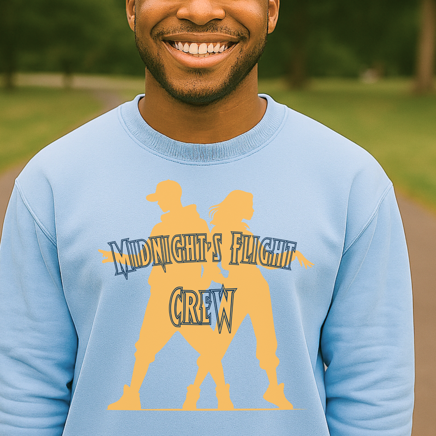 H.A.R.M.S. Dance Team Midnight’s Flight Crew "Gold" Sweatshirt