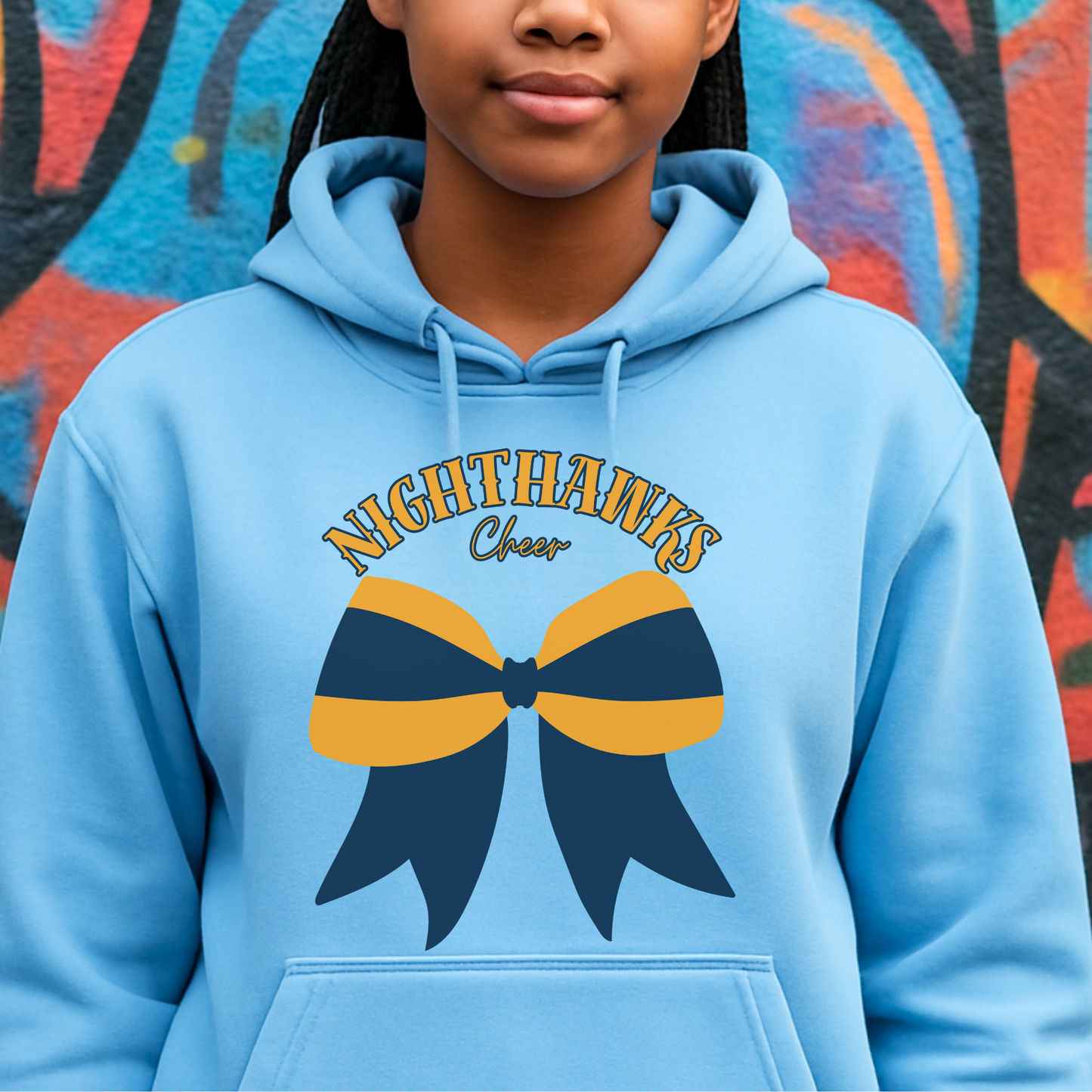 H.A.R.M.S. Cheer Bow Hoodie
