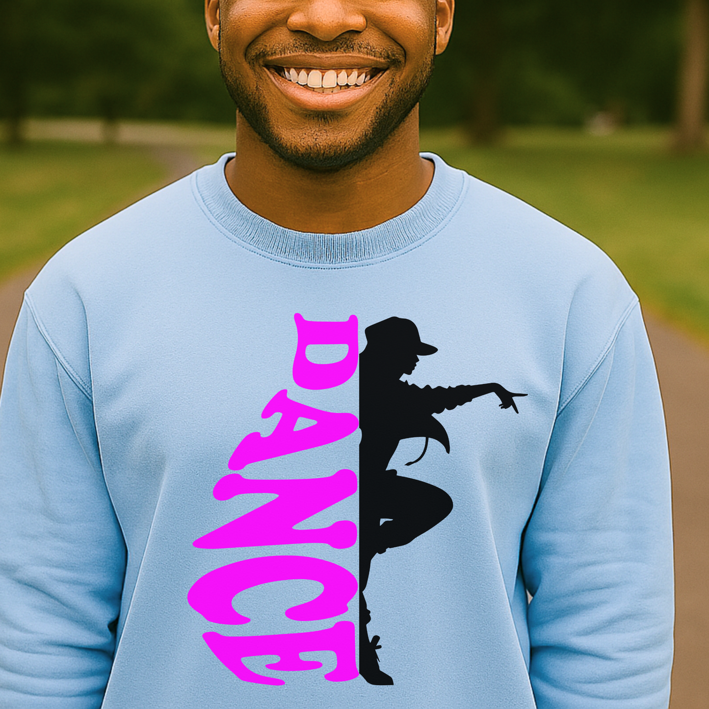 H.A.R.M.S. Dance Team Midnight’s Flight Crew "Pink & Black" Sweatshirt