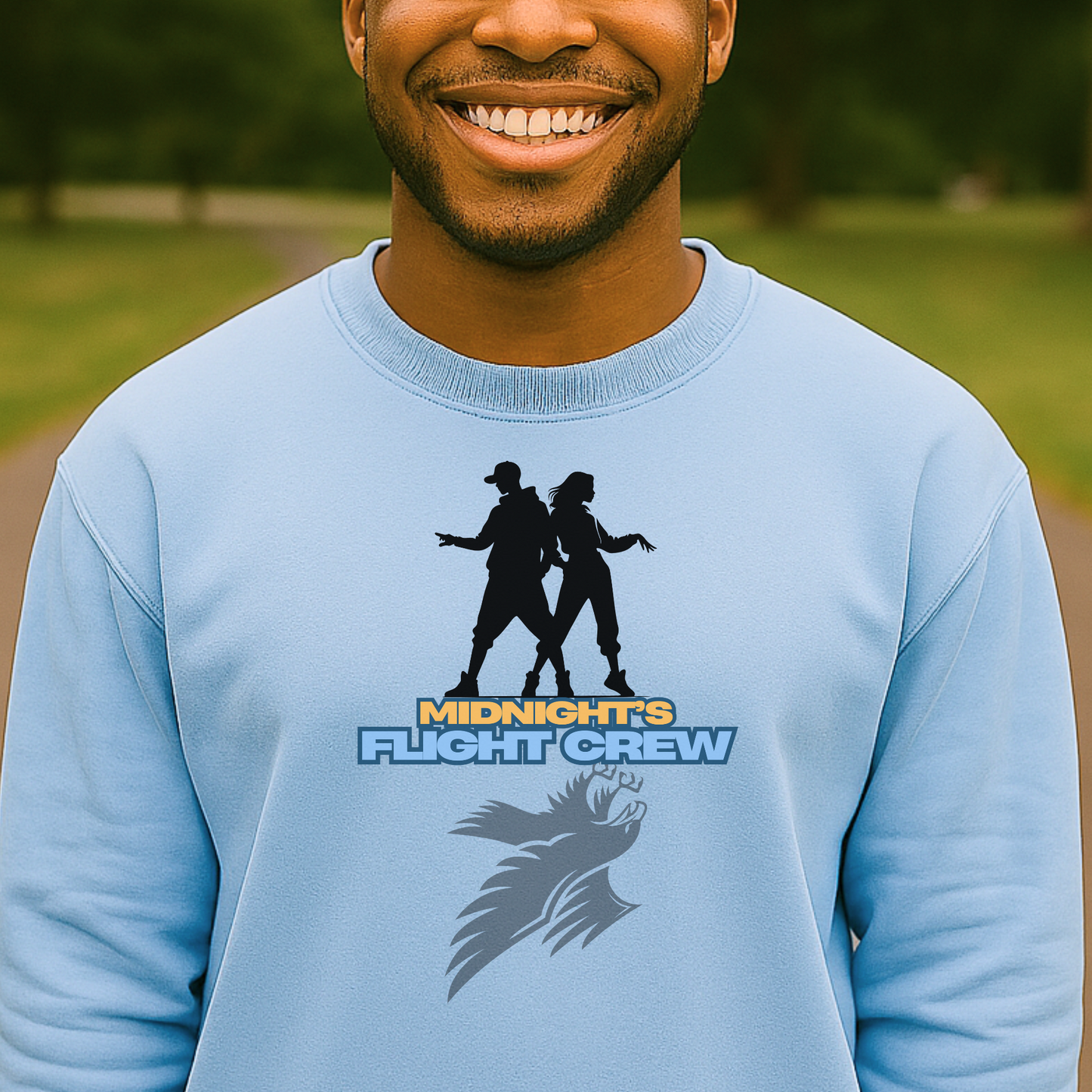 H.A.R.M.S. Dance Team Midnight’s Flight Crew Fan Sweatshirt