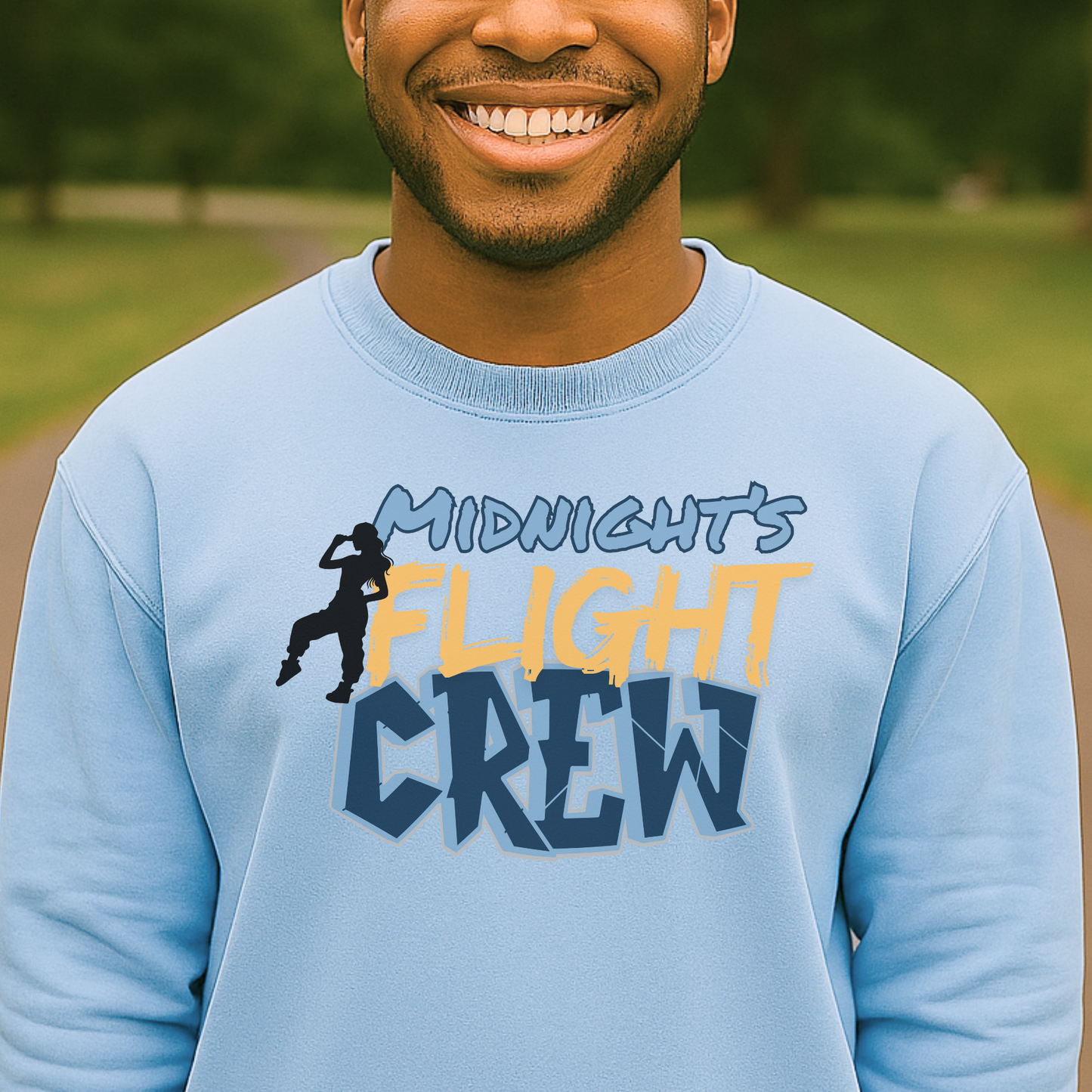 H.A.R.M.S. Dance Team Midnight’s Flight Crew Sweatshirt