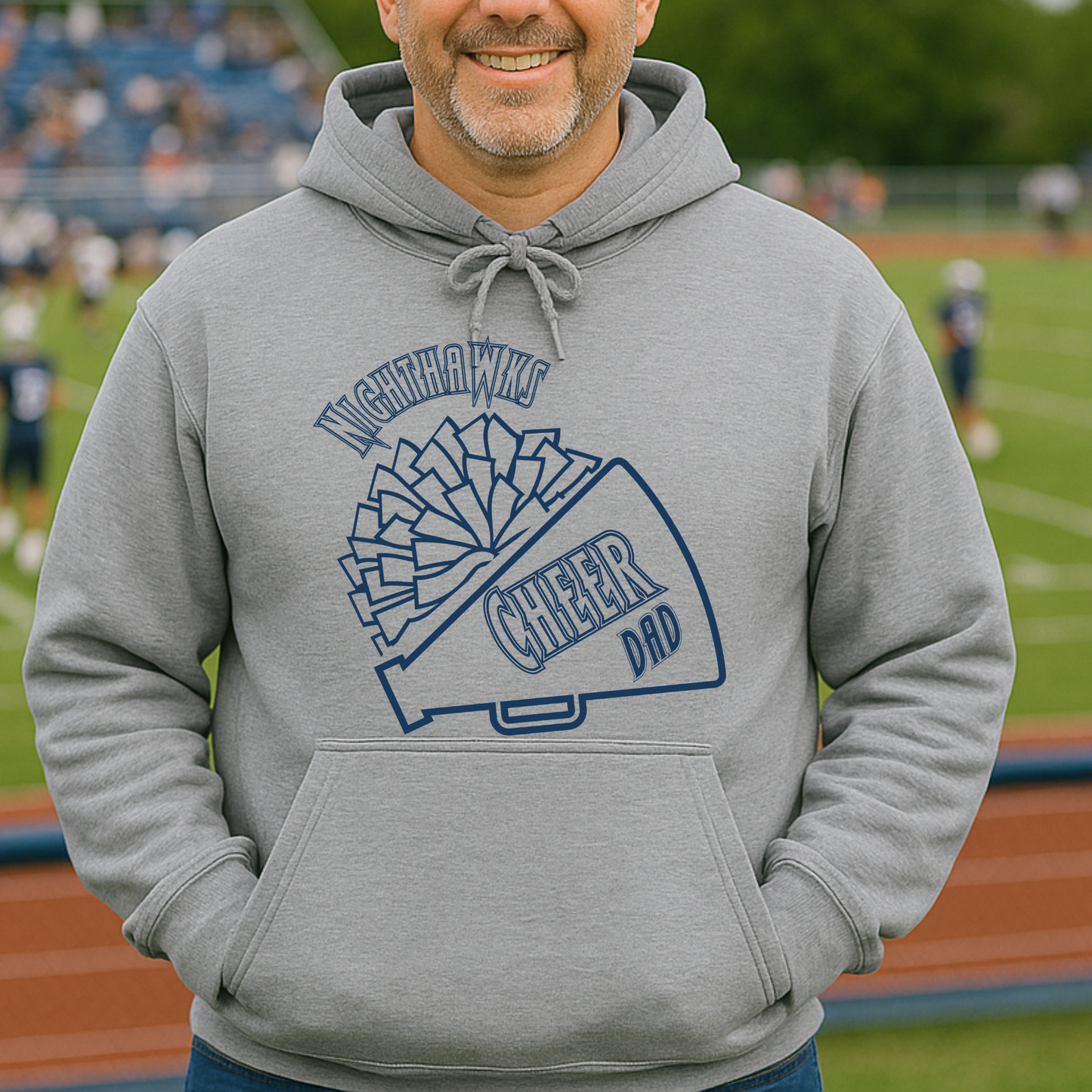H.A.R.M.S. Cheer Dad Hoodie