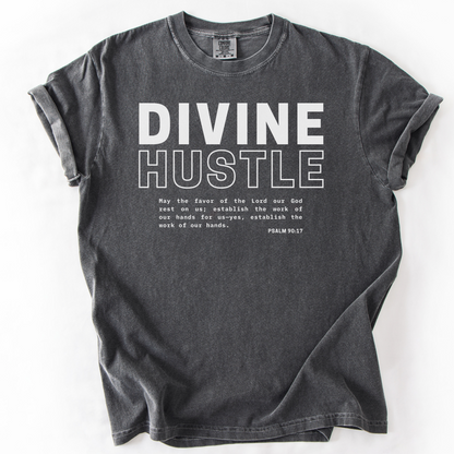 Divine Hustle – Faith-Based Entrepreneur T-Shirt