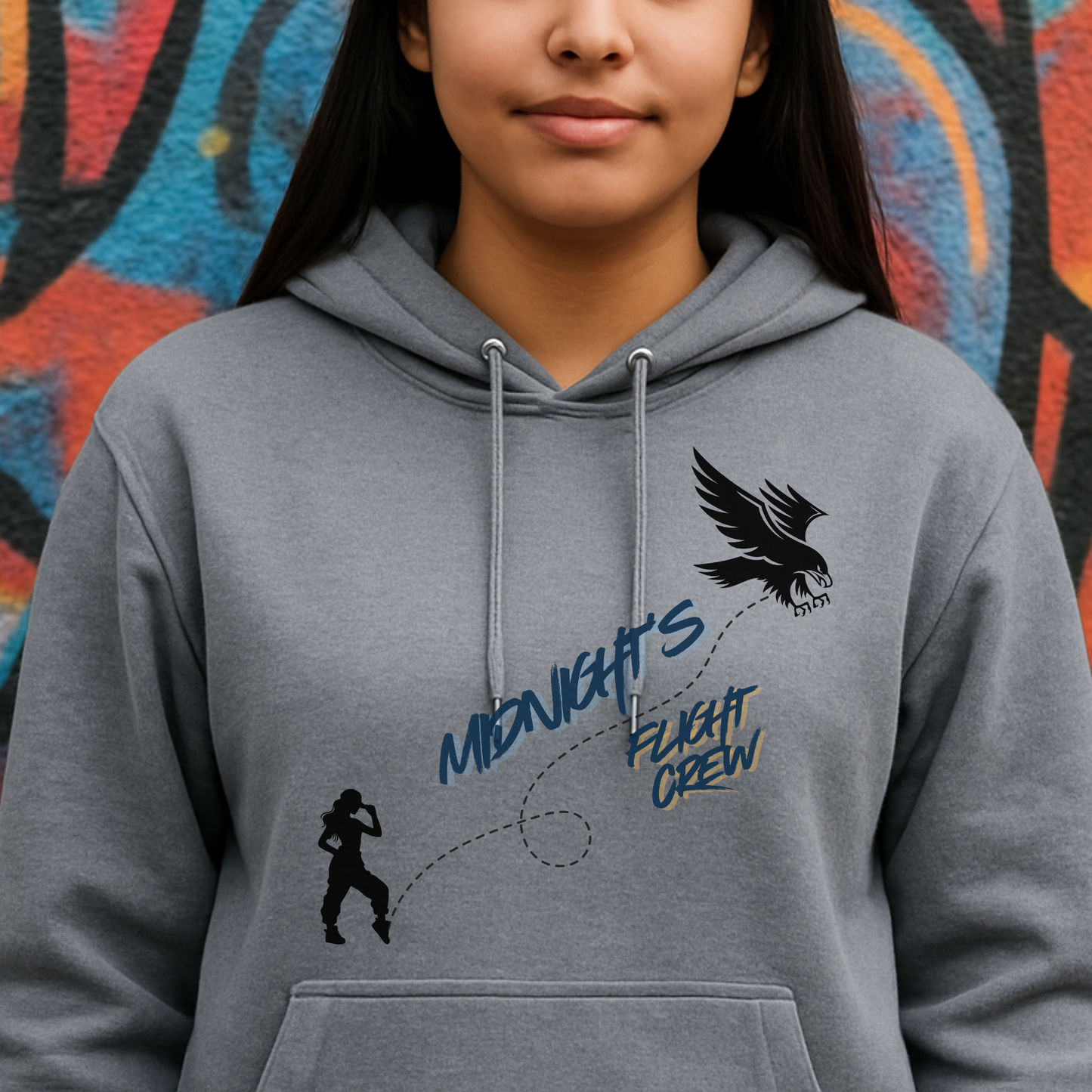H.A.R.M.S. Dance Team Midnight’s Flight Crew "Flight Path" Hoodie