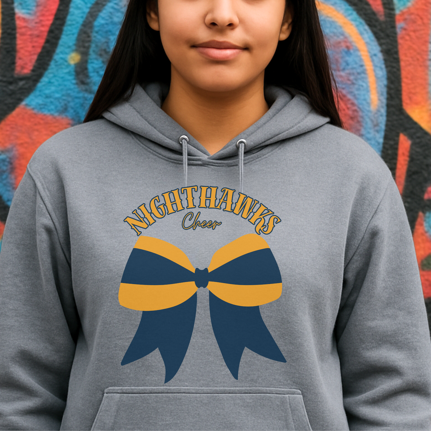 H.A.R.M.S. Cheer Bow Hoodie