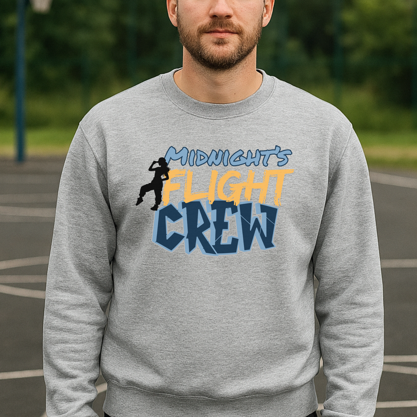 H.A.R.M.S. Dance Team Midnight’s Flight Crew Sweatshirt