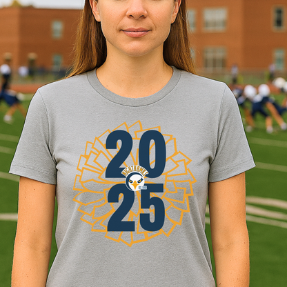 H.A.R.M.S. Cheer 2025 Pom T-shirt