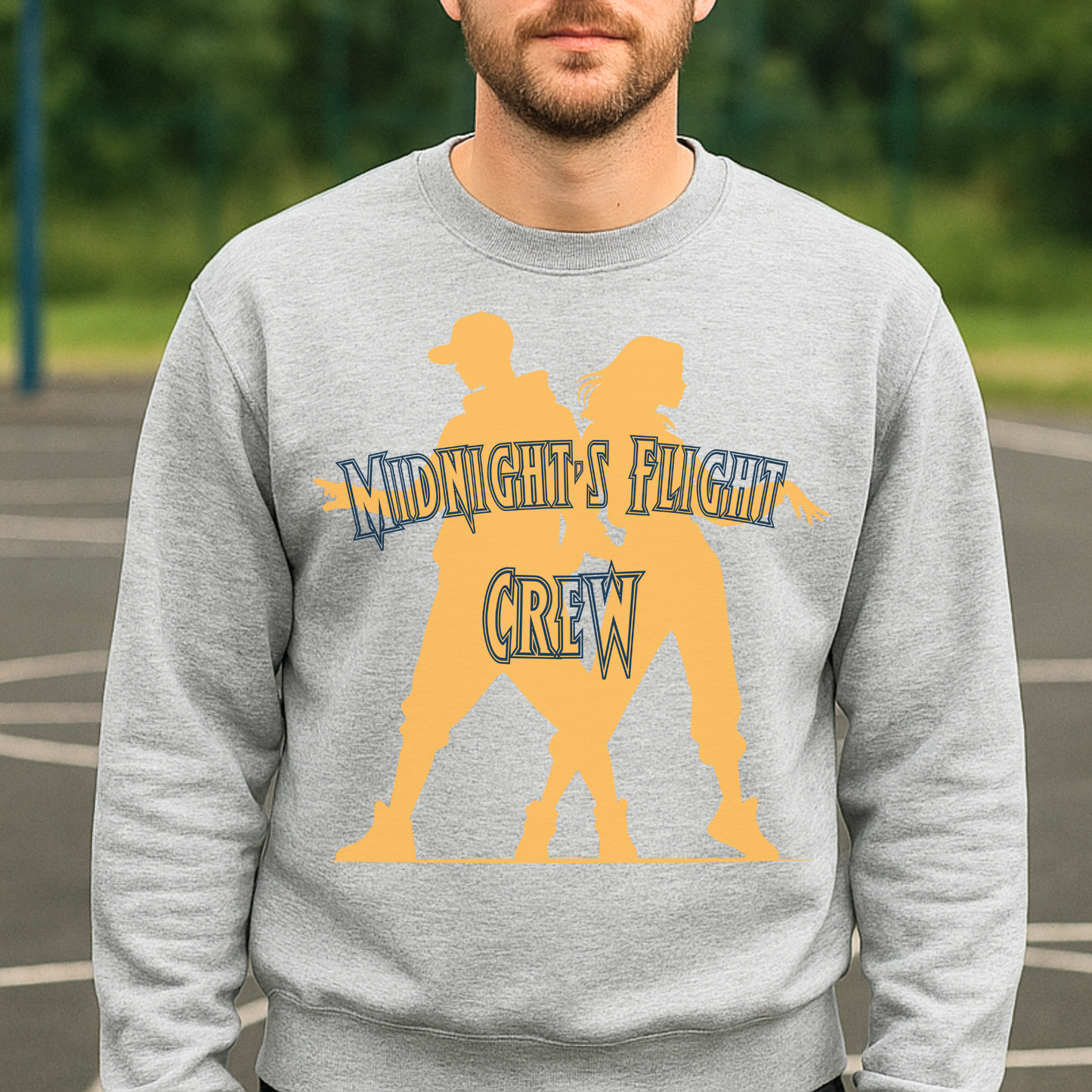 H.A.R.M.S. Dance Team Midnight’s Flight Crew "Gold" Sweatshirt