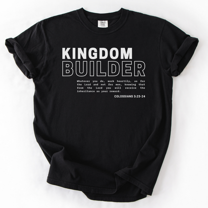 Kingdom Builder  –  Faith-Based Entrepreneur T-Shirt