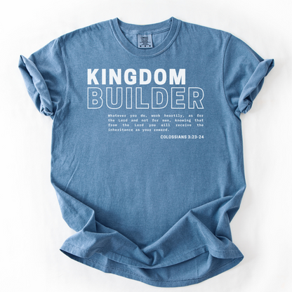 Kingdom Builder  –  Faith-Based Entrepreneur T-Shirt