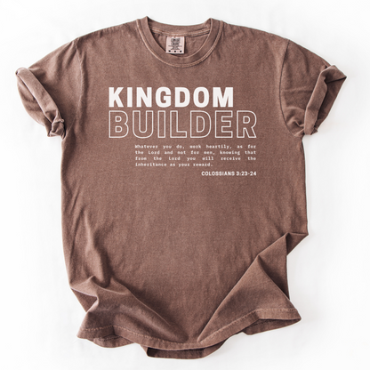 Kingdom Builder  –  Faith-Based Entrepreneur T-Shirt
