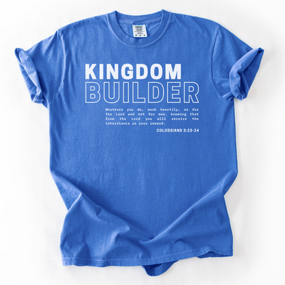 Kingdom Builder  –  Faith-Based Entrepreneur T-Shirt