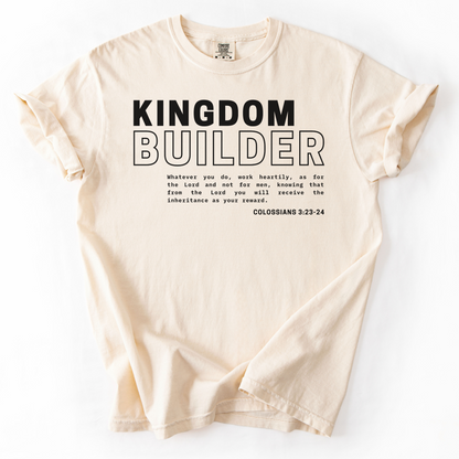 Kingdom Builder  –  Faith-Based Entrepreneur T-Shirt