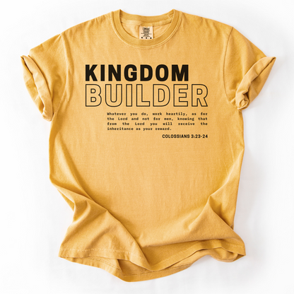 Kingdom Builder  –  Faith-Based Entrepreneur T-Shirt