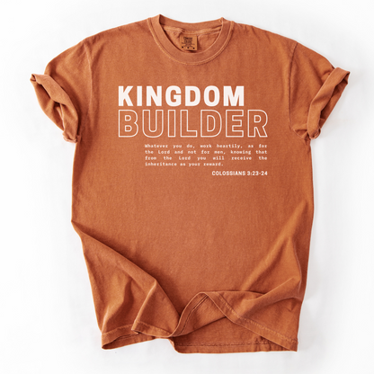 Kingdom Builder  –  Faith-Based Entrepreneur T-Shirt