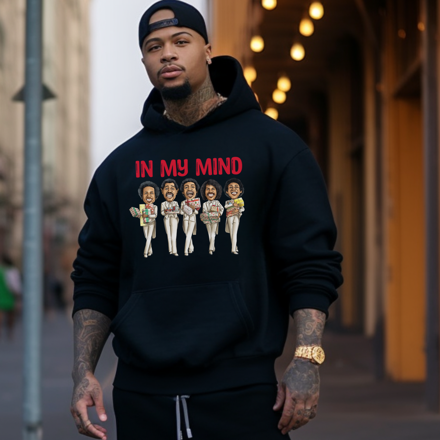 In My Mind Temptations Christmas Hoodie