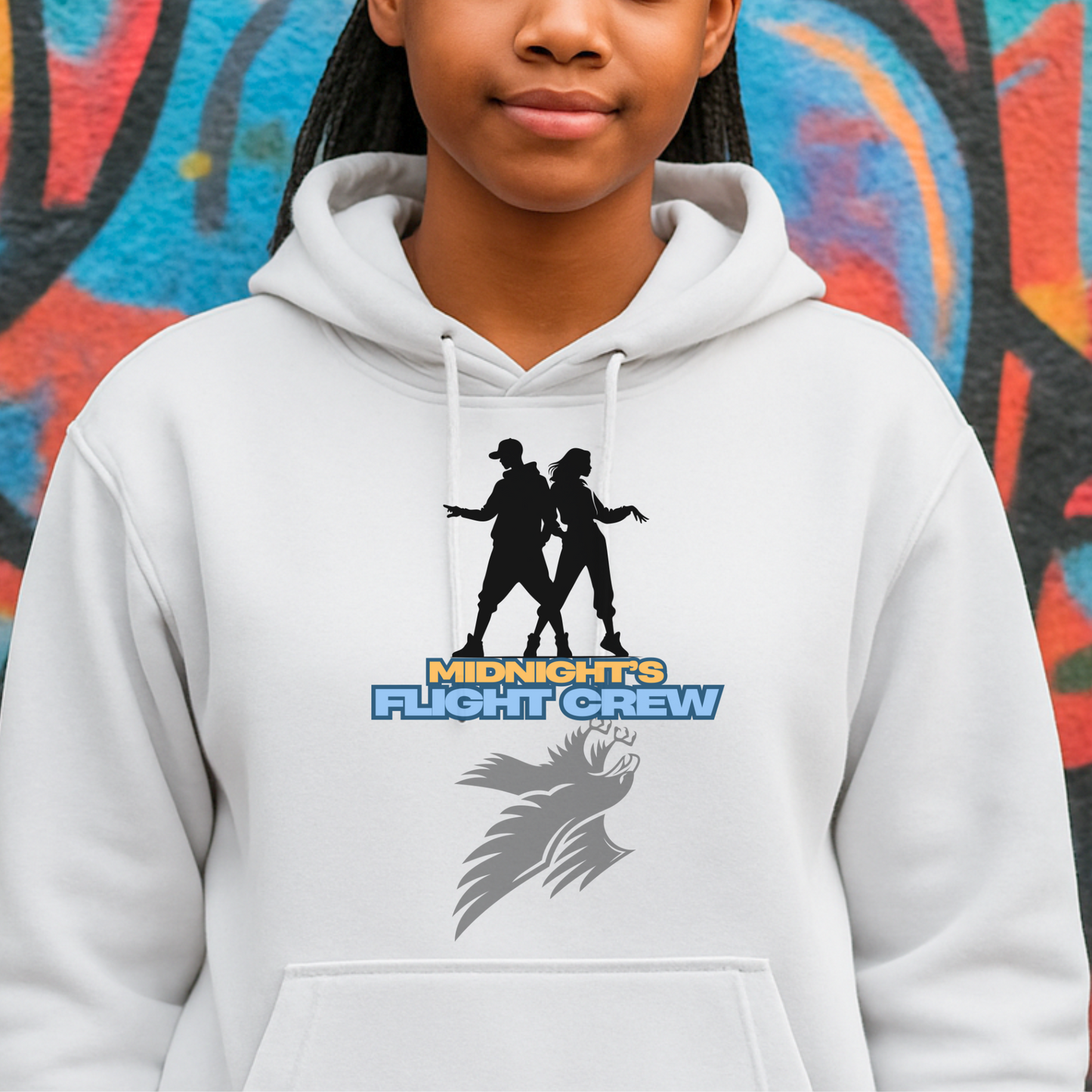 H.A.R.M.S. Dance Team Midnight’s Flight Crew Fan Hoodie