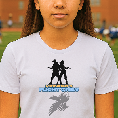 H.A.R.M.S. Dance Team Midnight’s Flight Crew Fan T-shirt